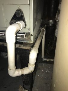Condensate drain line