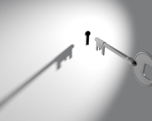 Key Key in wall