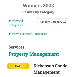 Winners of Gold award